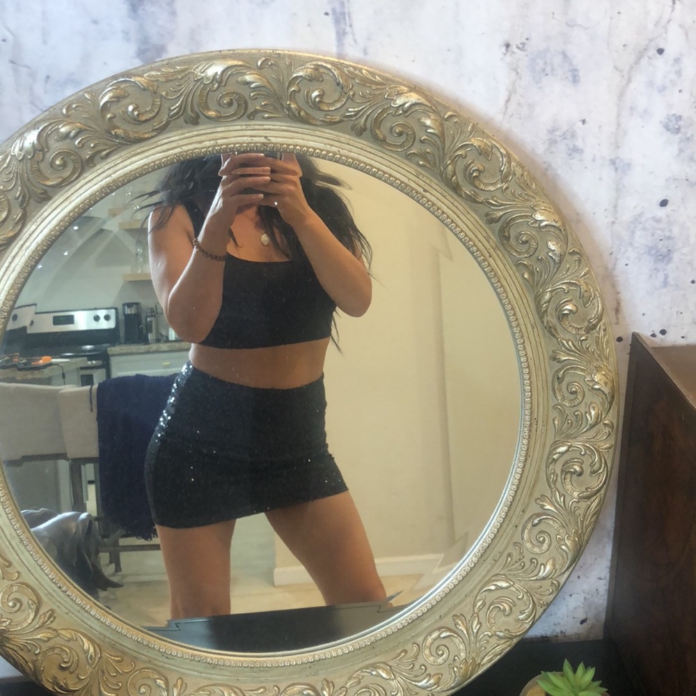 Kenzie mini skirt/black